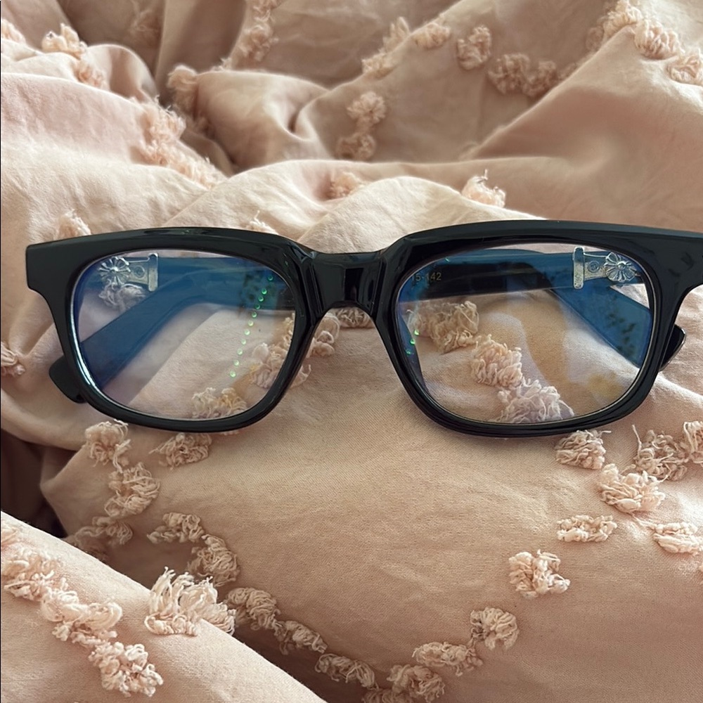 Chrome Hearts Black Glasses